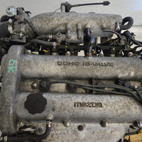 1990 – 1993 MAZDA MX-5 MIATA (NA/NA6 MIATA) 1.6L B6 4 CYLINDER ENGINE + 5 SPEED MANUAL TRANSMISSION (ECU INCLUDED) – JDM IMPORTED COMPLETE MOTOR SWAP KIT